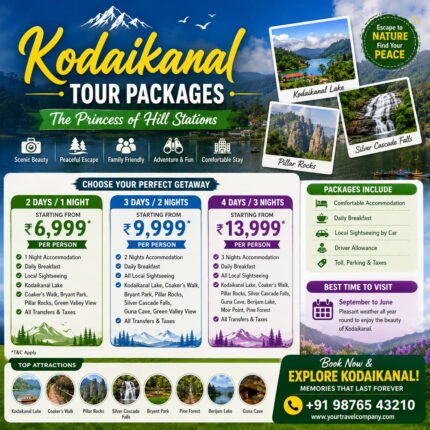 Kodaikanal Tour Packages